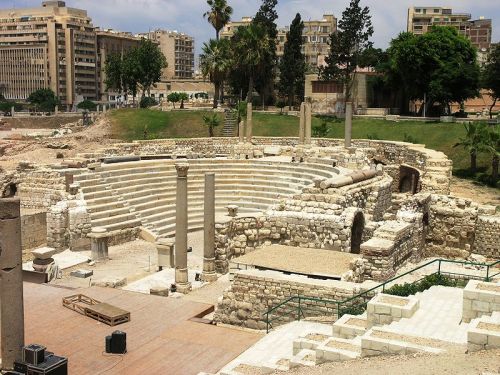 The Roman Amphitheatre, Alexandria