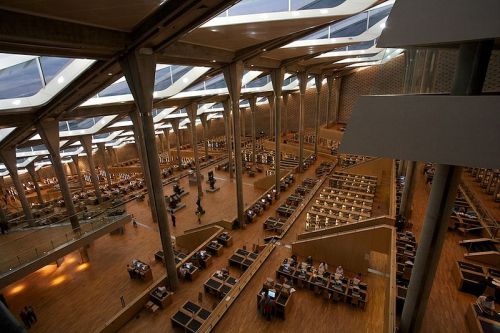 Alexandria Bibliotecha interior